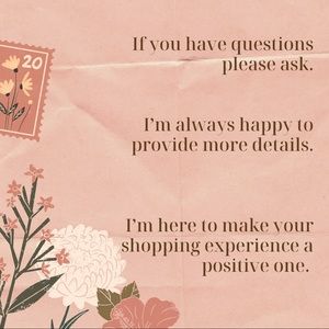 Feel free to ask questions!